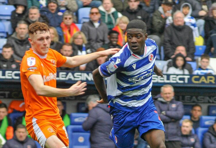 Reading v Blackpool