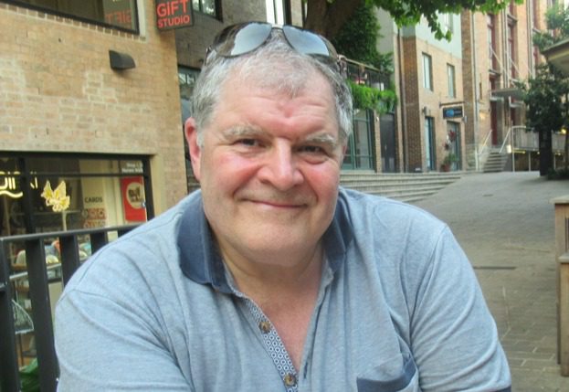 Mr McNaughton welcomes retired professional men to Men's Oasis. Picture courtesy of Andy MacNaughton