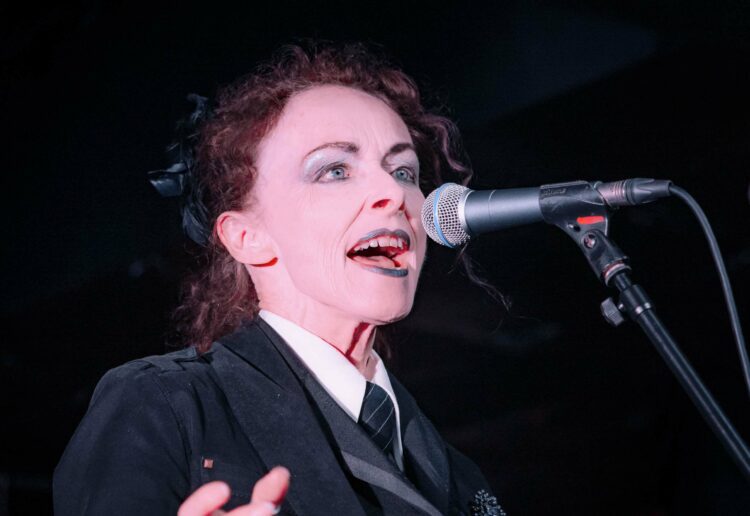 Rosie Garland of The March Violets at Reading Face Bar Picture: Andrew Merritt