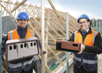 The housebuilder partnered with wildlife charity RSPB to develop a unique ?swift brick?,