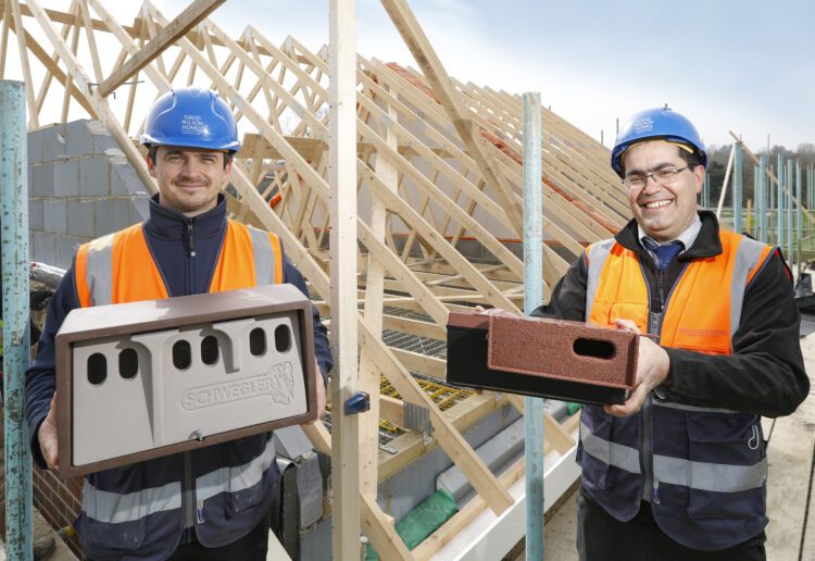 The housebuilder partnered with wildlife charity RSPB to develop a unique ?swift brick?,