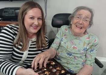Staff and residents at Barchester?s Austen House care home enjoyed celebrating World Chocolate Day. Picture Austen House