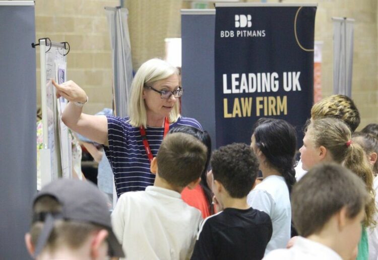 Students from Waingels College, Woodley, were visited by organisations keen to talk with pupils about possible career paths. Picture: Waingels College