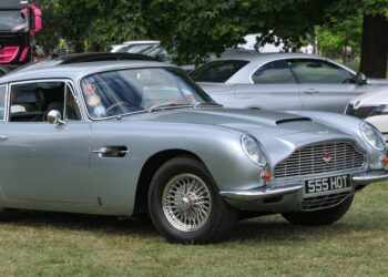 An Aston Martin showing off classic British car craftsmanship. Picture: Steve Smyth