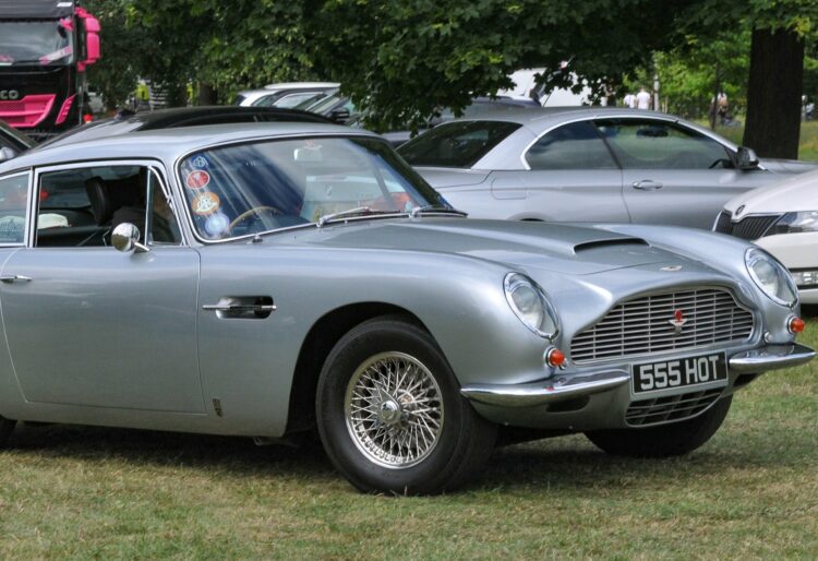 An Aston Martin showing off classic British car craftsmanship. Picture: Steve Smyth