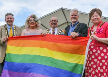 The Wokingham Pride Event on Saturday.