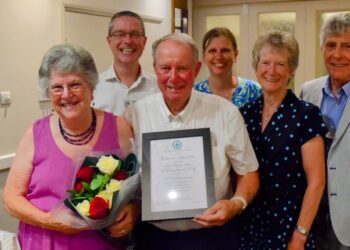 Wokingham Circle of the Catenian Association celebrated 50 years of John Robins? membership. Picture: Wokingham Circle of Catenians Association
