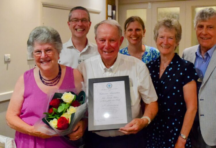 Wokingham Circle of the Catenian Association celebrated 50 years of John Robins? membership. Picture: Wokingham Circle of Catenians Association