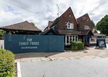 The Three Frogs, in Wokingham has reopened after a six-figure makover. Picture: Three Frogs, Greene King