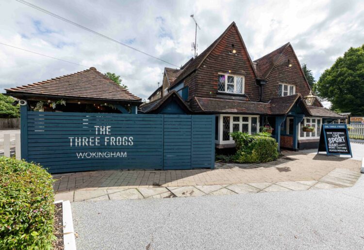 The Three Frogs, in Wokingham has reopened after a six-figure makover. Picture: Three Frogs, Greene King