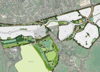 The hybrid outline application is for a mixed-use development of up to 1.434 homes.