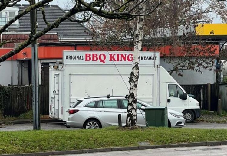 BBQ King at King Street Lane in Winnersh. Pic: WBC.