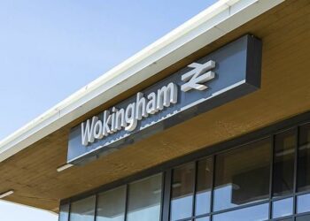 Wokingham station. Picture: Wokingham Borough Council.
