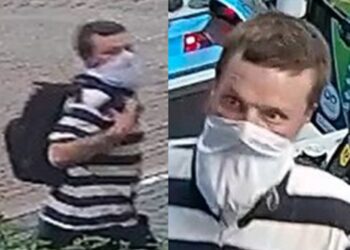 Thames Valley Police has released images of a person they would like to speak to regarding in connection with a burglary in Woodley.