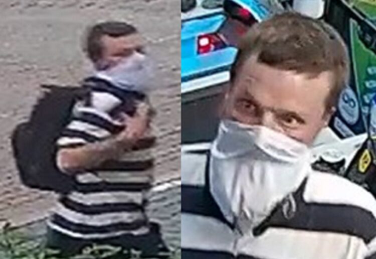 Thames Valley Police has released images of a person they would like to speak to regarding in connection with a burglary in Woodley.