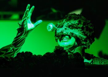 Midas Theatre?s Toxic Avenger entertained Wokingham Theatre with darkly comic humour, and threatens to spread its toxic goo further afield. Picture: Simon Vail Photography