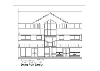 The plans for the Woodley restaurant. Pic: WBC.