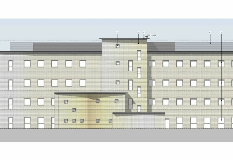The plans for apartment in a business park. Pic: WBC.