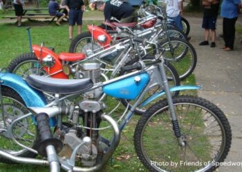 The event will include a selection of speedway bikes.