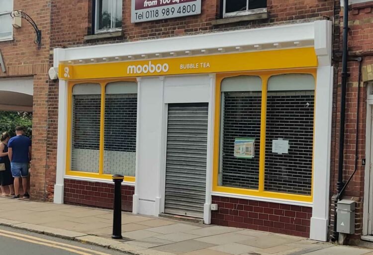 MooBoo Bubble Tean in Denmark Street.