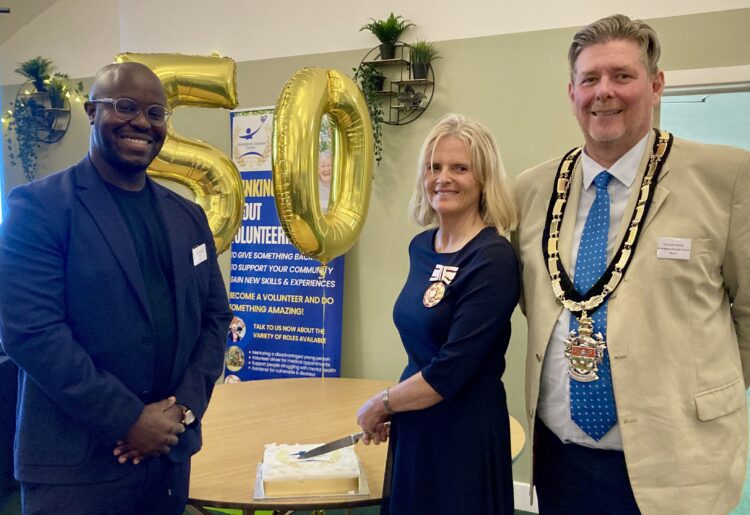 The Wokingham Volunteer Centre (TWVC) marked five decades of working with community, voluntary and charitable groups at Wokingham Cricket Club in Sindlesham.