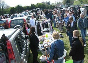 A car boot sale. Pic: Wiki Commons.