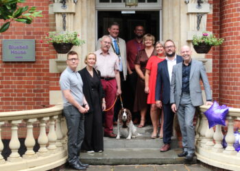 Birthday celebrations at Bluebell House.