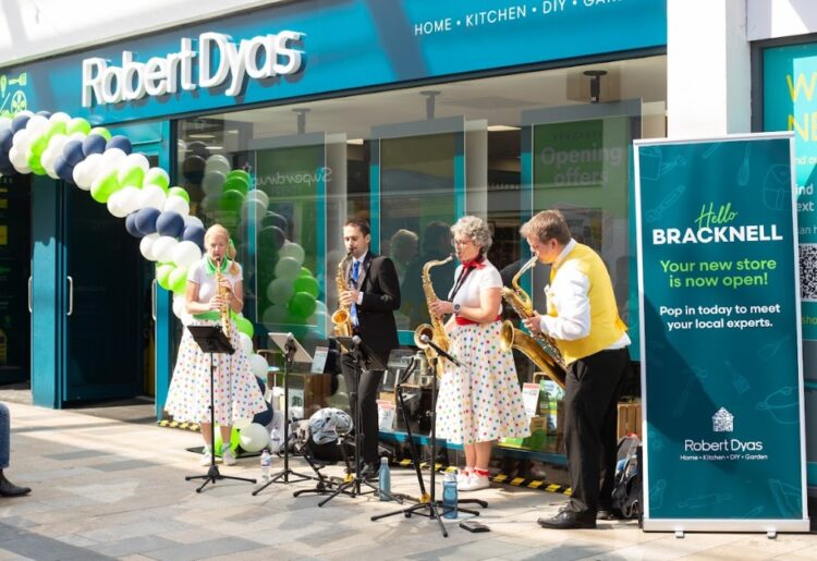 The store is located in the Lexicon in Bracknell.