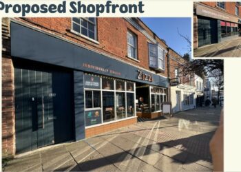 The plans for Zizzi in Broad Street. Pic: WBC.
