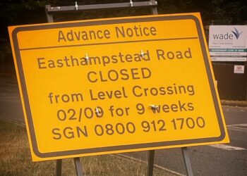 The road will be closed for essential work.