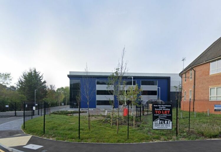 The logistics hub called GEM:Reading at Danehill in Lower Earley. The hub replaces the Autotrader and Hartman House buildings that previously occupied the site. Credit: Google Maps.