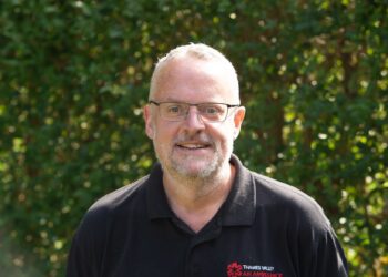 Adam Crosby, head of aftercare at Thames Valley Air Ambulance, which has teamed up with Child Bereavement UK to create a joined up approach to supporting bereaved families. Picture: Thames Valley Air Ambulance