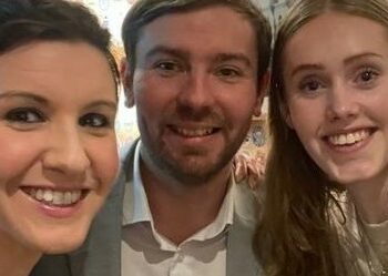 Group founder Elizabeth Corse and members of People Planet Pint. PIcture courtesy of Elizabeth Corse