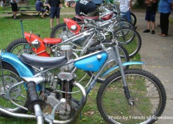 The event will include a selection of speedway bikes.