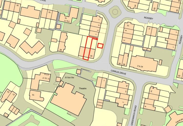 The location in Shinfield. Pic: WBC.