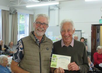 stalwart members turned up at the Ratepayers Hall to exhibit their entries of vegetables, fruit and flowers. Picture: California Gardeners Club