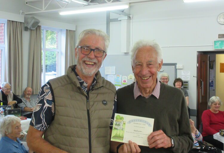 stalwart members turned up at the Ratepayers Hall to exhibit their entries of vegetables, fruit and flowers. Picture: California Gardeners Club