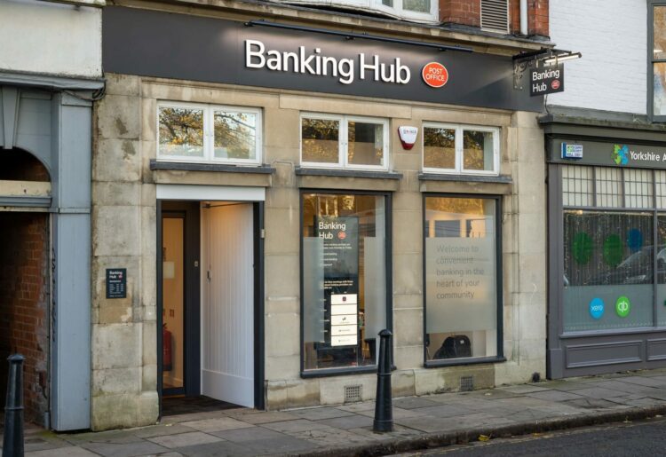 A banking hub in Yorkshire. Pic: Murray Scott/Link.