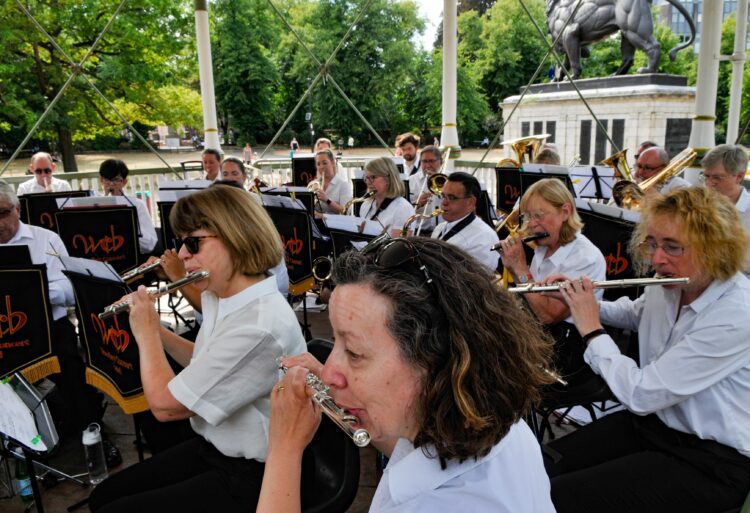 The Woodley Concert Band will perform their 50th Anniversary Concert on Saturday, October 9. Picture: