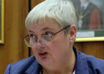 Cllr Pauline Jorgensen, leader of the Conservatibe group. Pic: Andrew Batt.