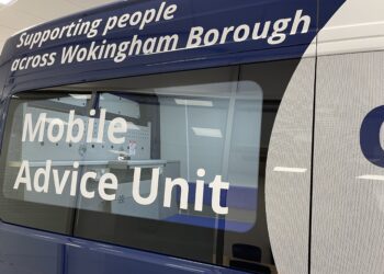 The new mobile advice unit. Picture: Citizens Advice Wokingham
