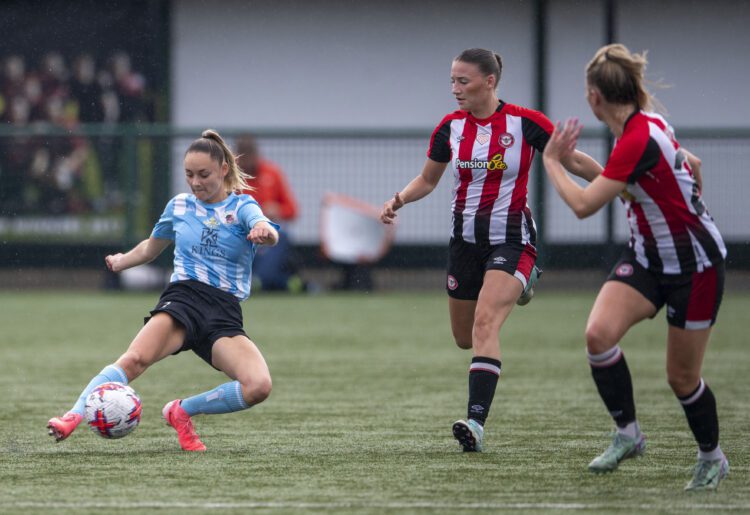 Brentford vs Tilehurst Panthers FC Women at Bedfont Sports Club
