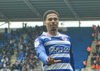 Reading v BlackpoolReading's second goal celebrations.