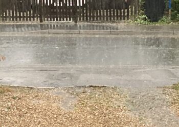 Rainfall this month means that the borough is close to having its wettest September in more than 120 years. PIcture: Emma Merchant