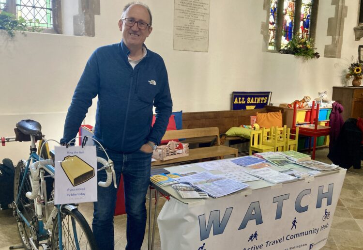 Cllr Adrian Betteridge says we need more schemes like the new California Cross redesign to make roads safer for everyone - not just car drivers. Picture: Emma Merchant