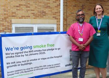CLINICIANS at the Royal Berkshire NHS Foundation Trust have announced expanded support for patients to help stop smoking across its sites. Picture: Royal Berkshire NHS Foundation Trust