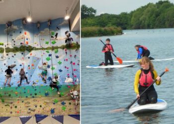 The sessions take place at Dinton Pastures.