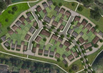 The plans for the site off School Road. Pic: WBC.