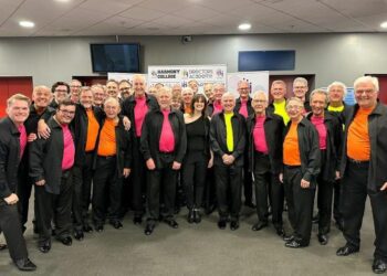 Thames Valley Chorus invites men to try out singing with the choir this month. Picture: TVC