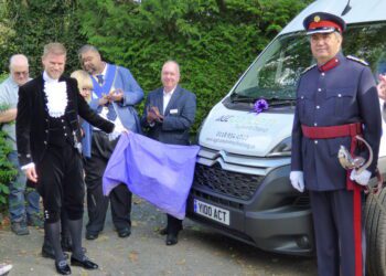 Age Concern Twyford and District's new 17 seater minibus will make it possible for more people to access the group's services. Picture: Timothy Mowson